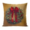 Poszewka dekoracyjna świąteczna 40x40 Elegancka Girlanda