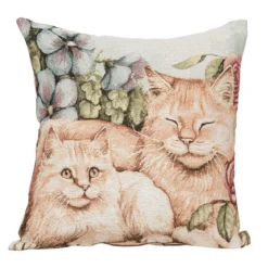 Poszewka gobelinowa 45x45 Kotki Vintage