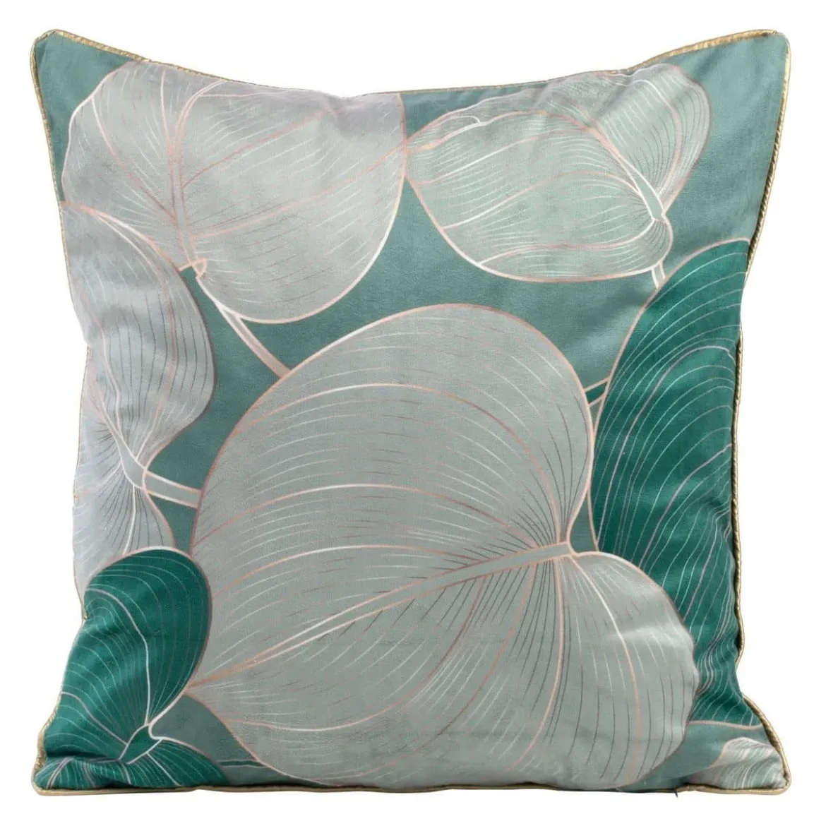 Poszewka LC velvet 45x45 Salvia miętowo szałwiowa