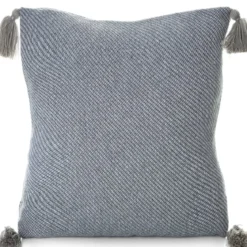 Poszewka Srebrna 45x45 Chwosty