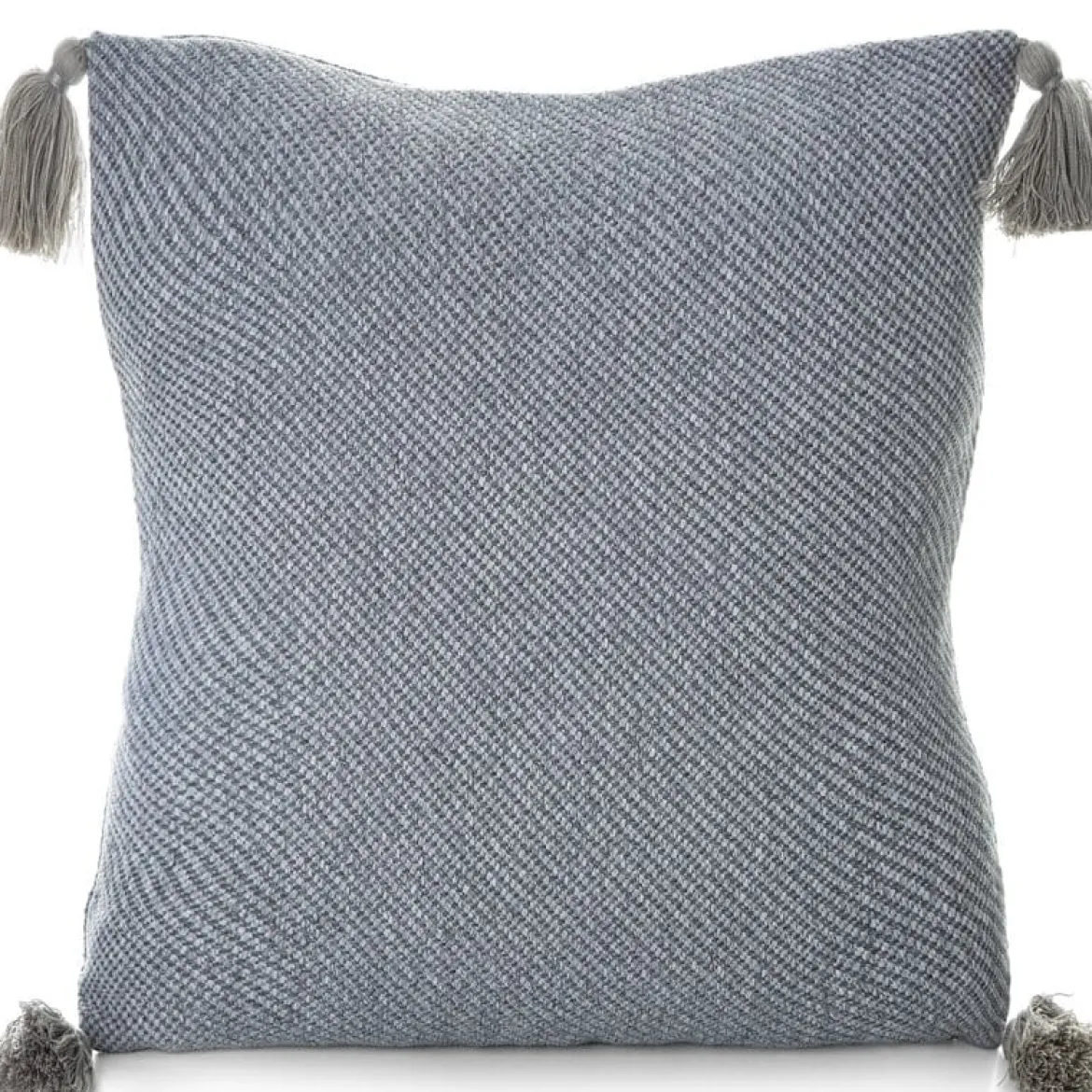 Poszewka Srebrna 45x45 Chwosty