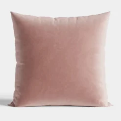 Poszewka velvet 40x40 ciemno pudrowo różowa