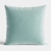 Poszewka velvet 40x40 miętowa