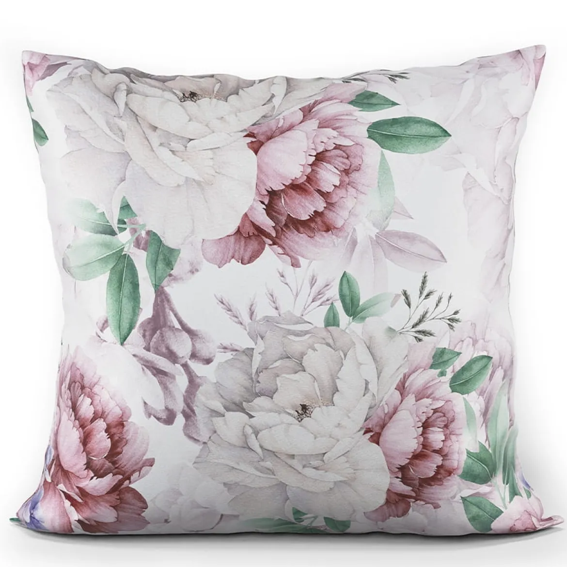 Poszewka velvet 40x40 Peonia