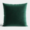 Poszewka velvet 40x40 szmaragdowy zielony