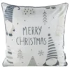 Poszewka świąteczna Merry Christmas 45x45 Skrzaty