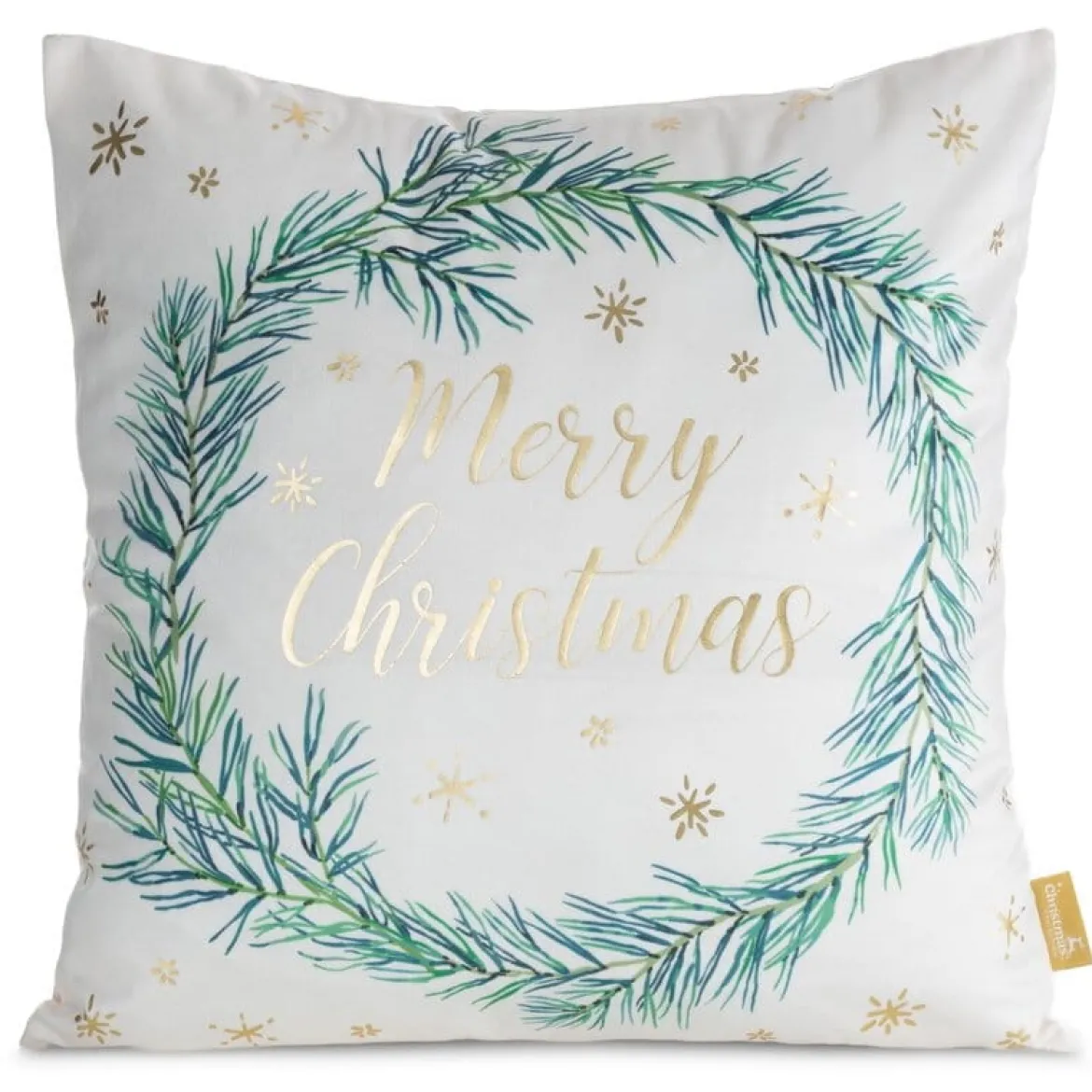 Poszewka świąteczna Wianek 45x45 Merry Christmas