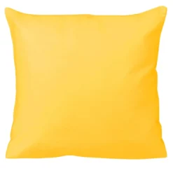 Poszewka 40x40 żółta