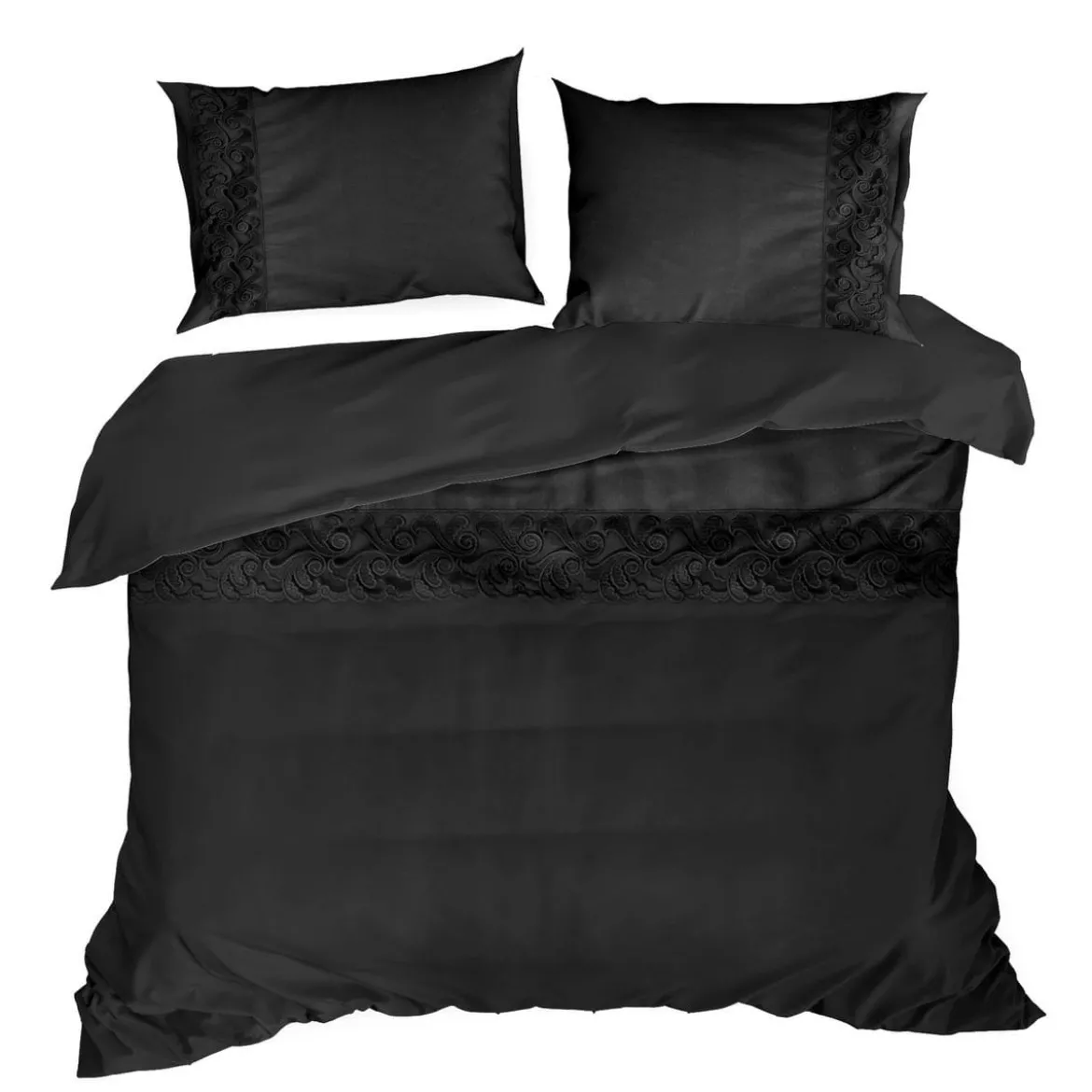 Premium pościel 160x200 koronkowa Lana