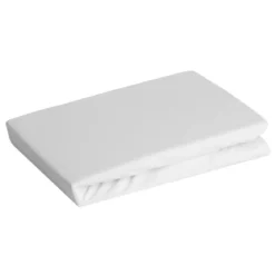 Prześcieradło D91 220x240 jersey z gumką w kolorze białym