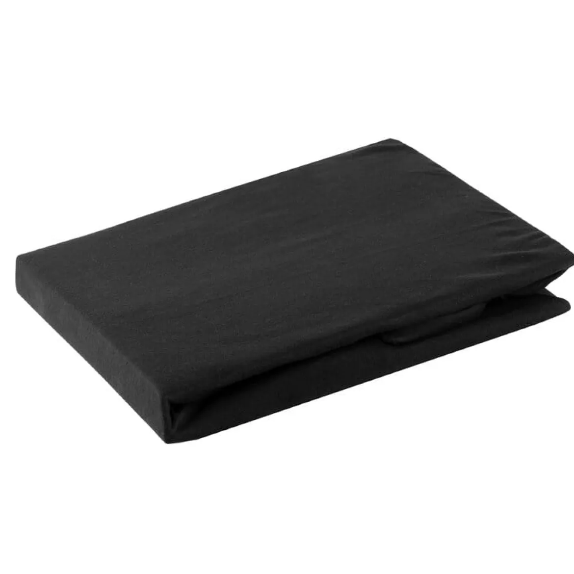 Prześcieradło D91 220x240 jersey z gumką w kolorze czarnym