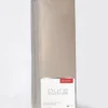 Prześcieradło Pure 220x200 satynowe z gumką w kolorze taupe