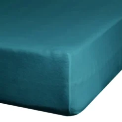 Prześcieradło 90x200 jersey z gumką w kolorze turkusowym