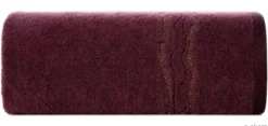 Ręcznik bawełniany bordowy 70x140 Karin