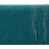 Ręcznik bawełniany ciemno turkusowy 70x140 Karin