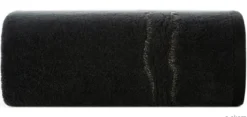 Ręcznik bawełniany czarny 30x50 Karin