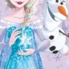 Ręcznik bawełniany dziecięcy licencyjny 70x140 Elsa Frozen
