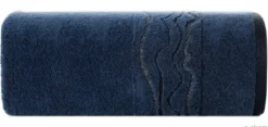 Ręcznik bawełniany granatowy 30x50 Karin