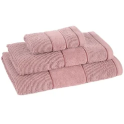 Ręcznik bawełniany pudrowy 70x140 Emma