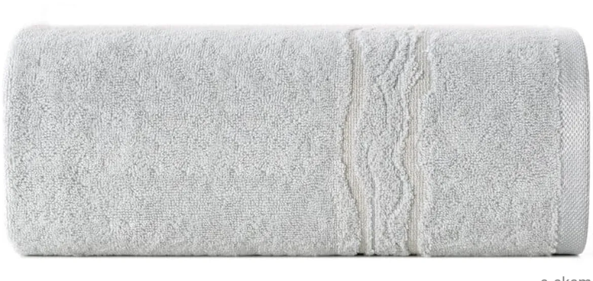 Ręcznik bawełniany srebrny 30x50 Karin
