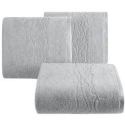 Ręcznik bawełniany srebrny 70x140 Karin